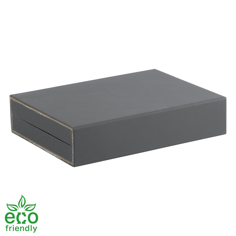 Eco-Friendly Matte Paper-Covered Pearl Plastic Box with Matching Moulded Sleeve