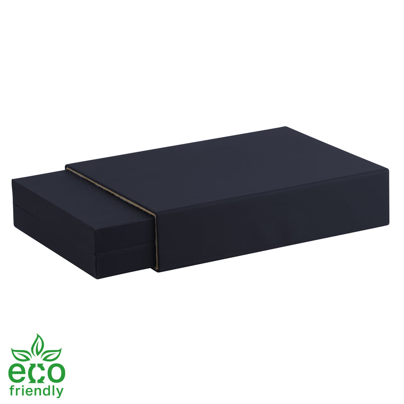 Eco-Friendly Matte Paper-Covered Pearl Plastic Box with Matching Moulded Sleeve