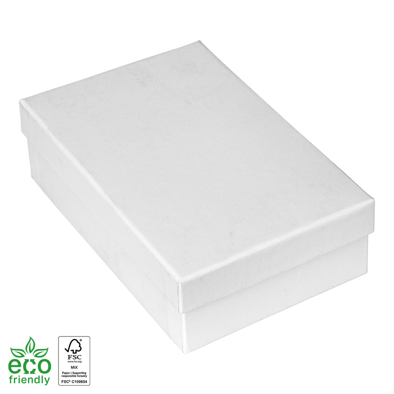 Eco-Friendly Wooden Pearl Box with Suede Insert