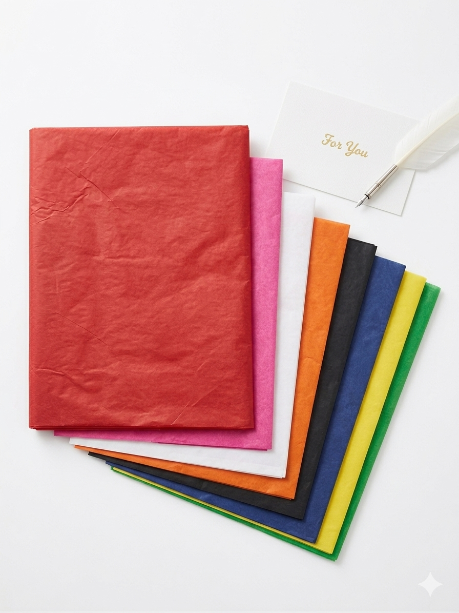 Assorted Standard Solid Colour Tissue Paper