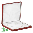 Eco-Friendly Plastic Large Set Box, Paper-Covered with Gold Accent