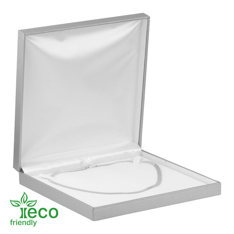 Eco-Friendly Plastic Large Set Box, Paper-Covered with Gold Accent