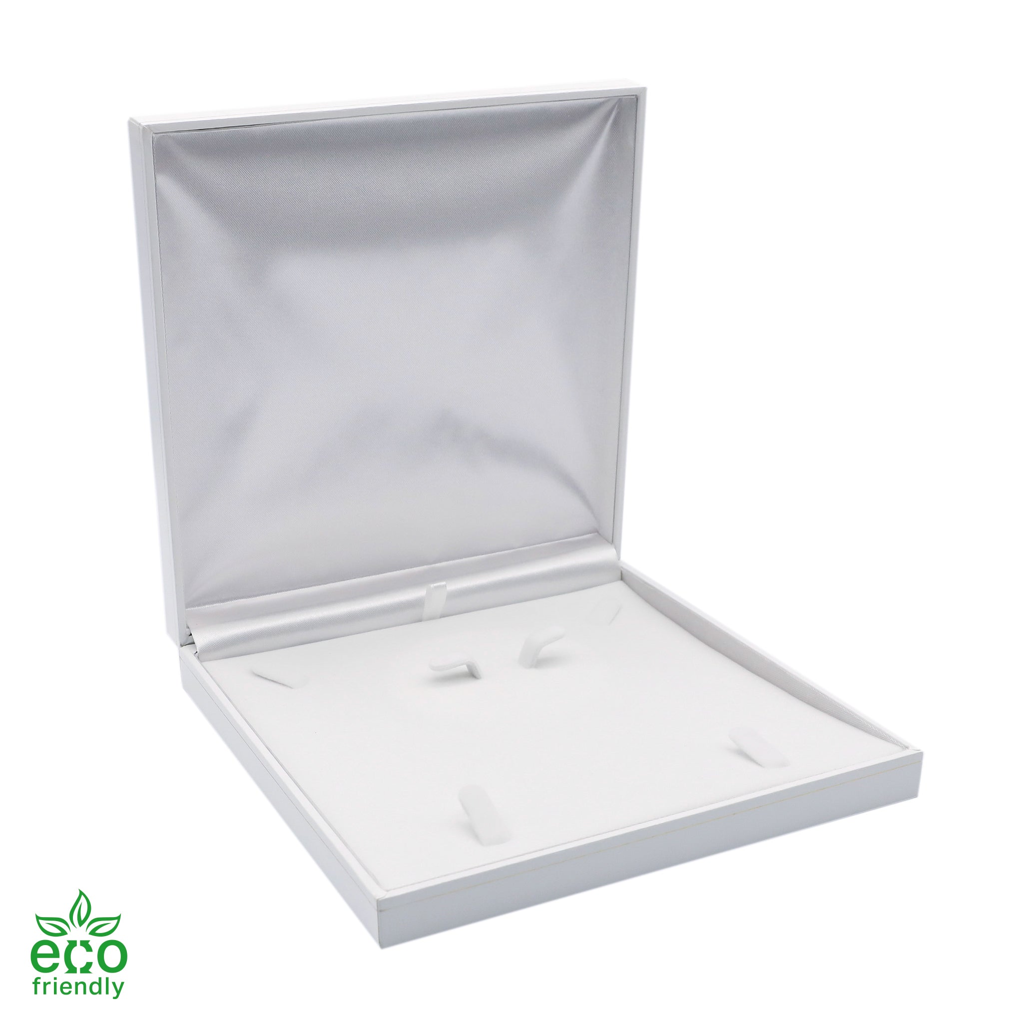 Eco-Friendly Paper-Covered Large Set Box with Gold Accent