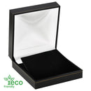Eco-Friendly Plastic Universal Box, Paper-Covered with Gold Accent