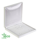 Eco-Friendly Plastic Universal Box, Paper-Covered with Gold Accent