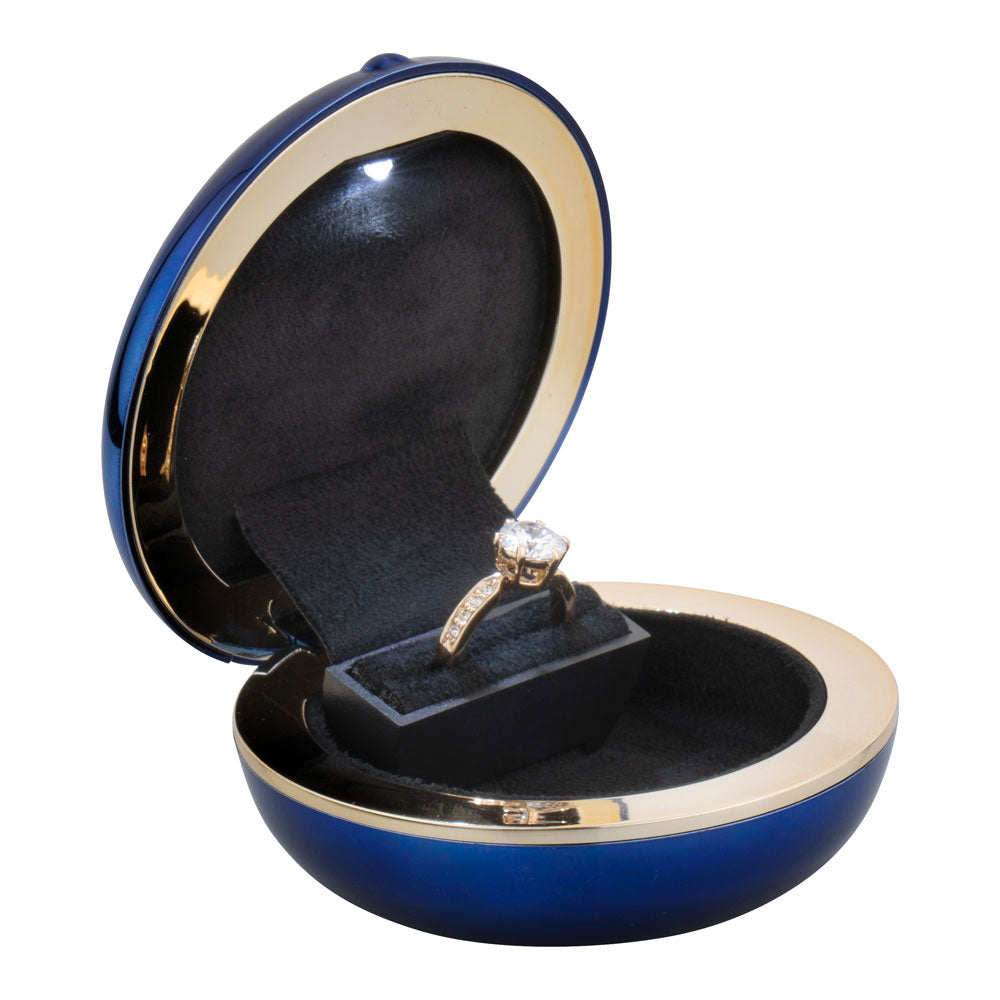 The Powder Collection Single Ring Box with LED Light