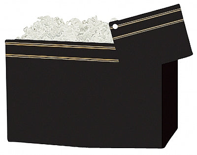 Classic Black Gift Basket Boxes