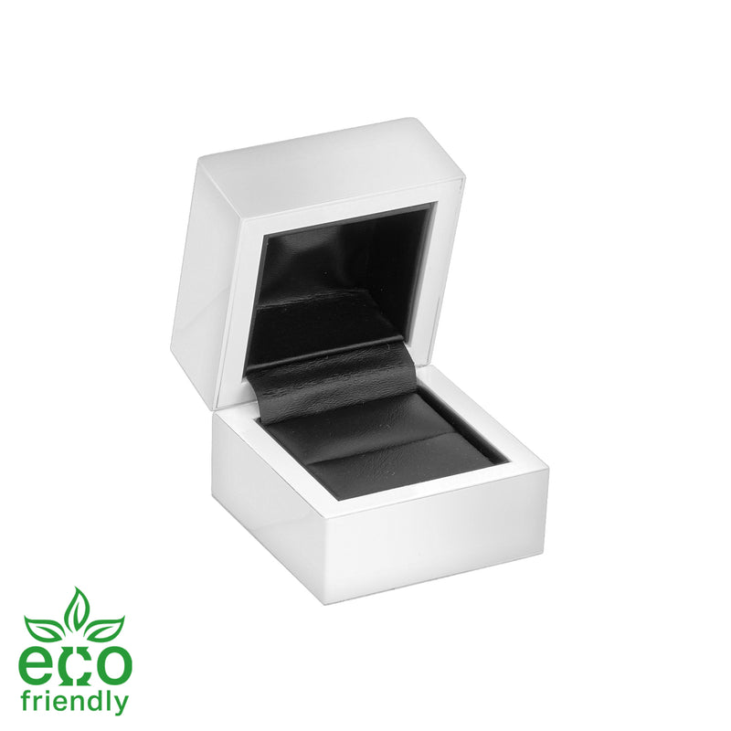 Eco-Friendly Wood-Look Single Ring Box