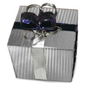 Silver/Grey Stripes Jeweller's Wrapping Paper
