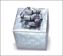 Silver Checked Jeweller's Wrapping Paper