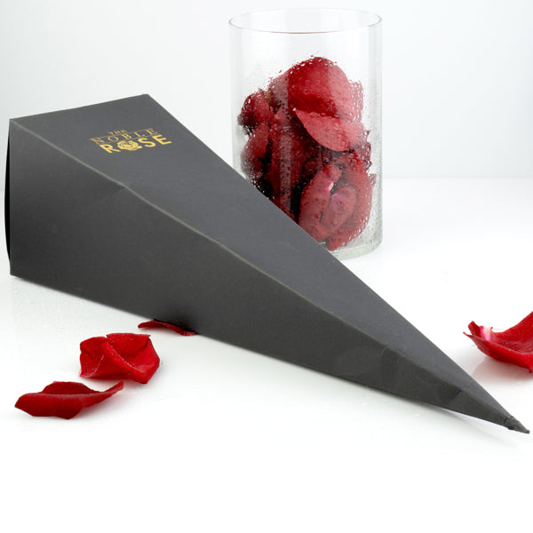 The Noble Rose Red Ring Box with LED Light