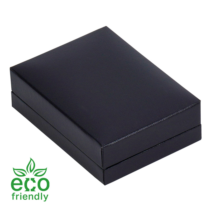 Eco-Friendly Plastic Black Paper-Covered Pendant Box