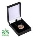 Eco-Friendly Plastic Black Paper-Covered Pendant Box