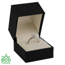 Eco-Friendly Matte Paper-Covered Ring Plastic Box with Matching Moulded Sleeve