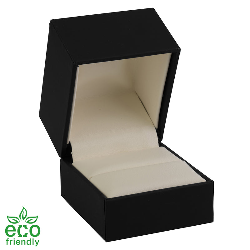 Eco-Friendly Matte Paper-Covered Ring Plastic Box with Matching Moulded Sleeve