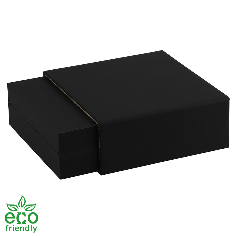 Eco-Friendly Matte Paper-Covered Universal Plastic Box with Matching Moulded Sleeve