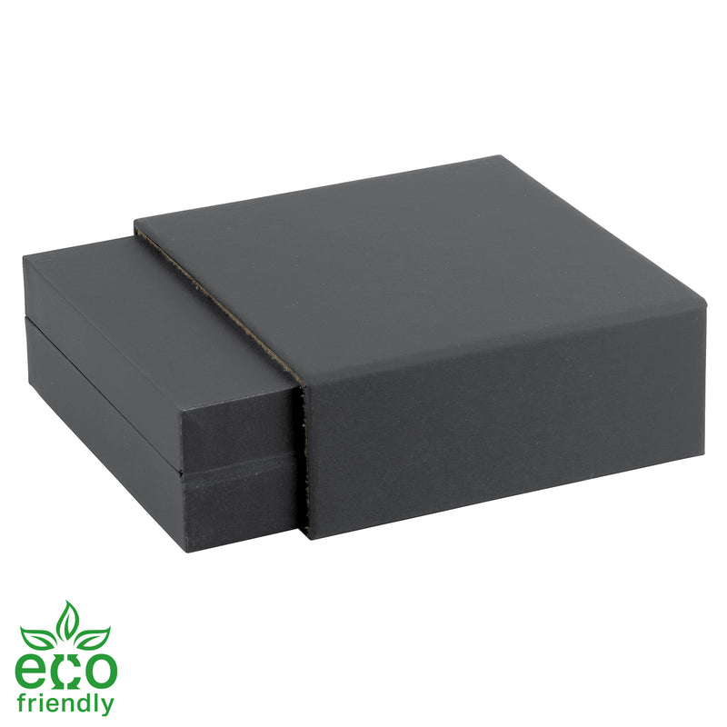 Eco-Friendly Matte Paper-Covered Universal Plastic Box with Matching Moulded Sleeve