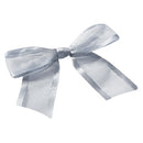 Pre-Tied Organza Bow with Satin edge