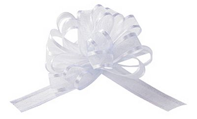 Satin-Edged Pull Bow