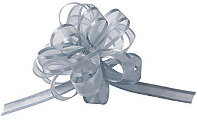 Satin-Edged Pull Bow