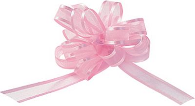 Satin-Edged Pull Bow