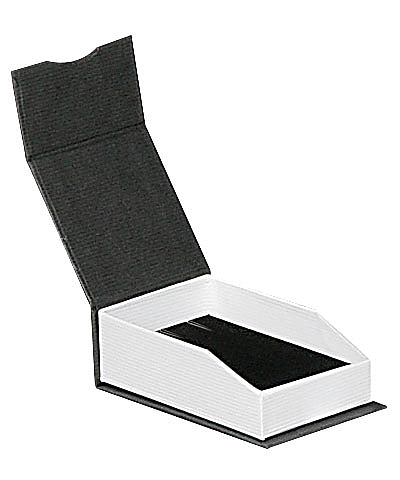 Elegant  Paper Pendant Box with a Unique Magnetic Ribbon
