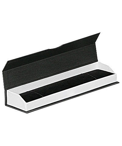 Elegant  Paper Bracelet Box  with a Unique Magnetic Ribbon