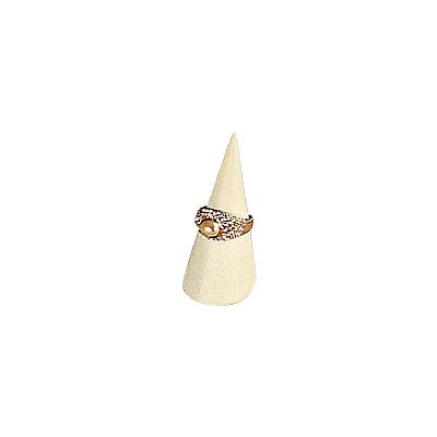 Leatherette Ring Display Cone Shape