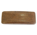 Leatherette Eyewear Case with Decorative Stitching