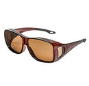 Brown Fit Over Polarized Sunglasses