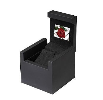 LCD Video Single Earring Box With 2" High-Definition Screen