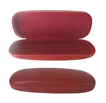 Solid-Colored Quality Eyewear Case with Matching Interior