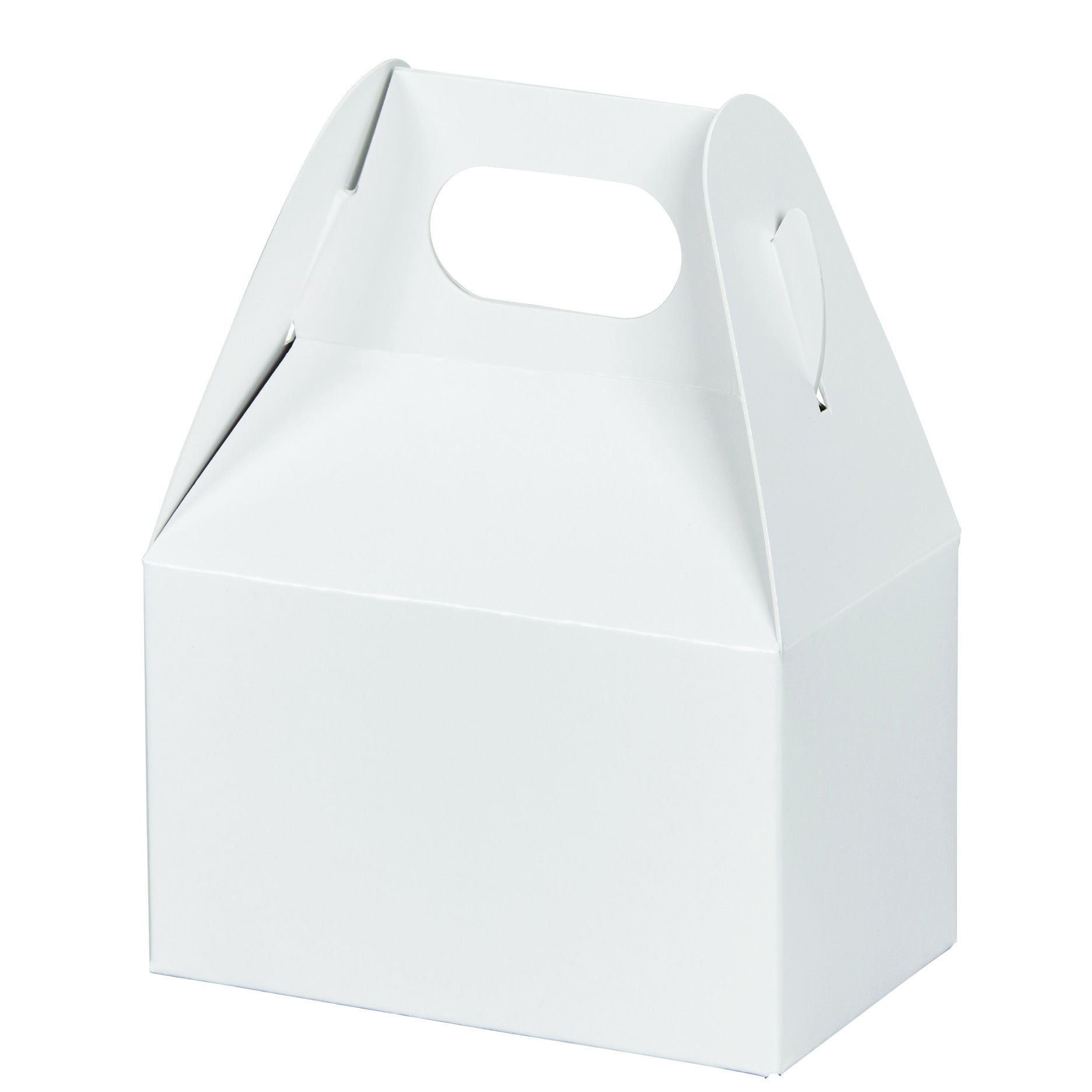 Mini White Gable Boxes