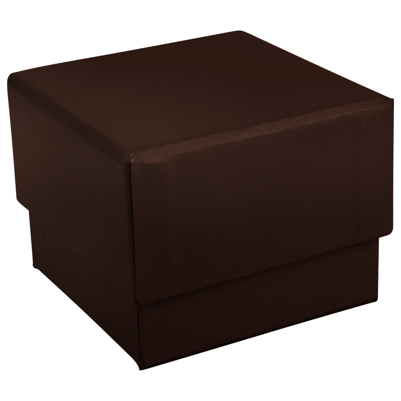 Suede Single Ring Box with Matching Suede Interior