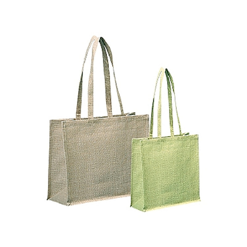 Natural Jute Tote Bag with Loop Handle