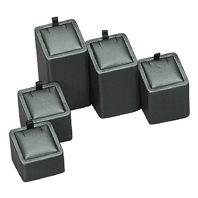 Leatherette Set of 5 Pendant Stands