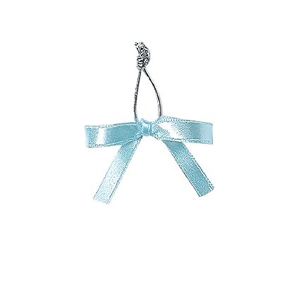 Satin Pre-Tied Elastic Bow