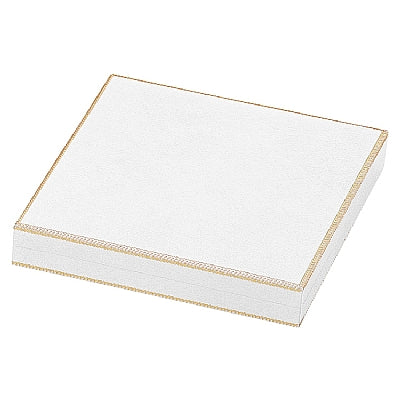 Leatherette Large Set Box with Matching Insert and White Window