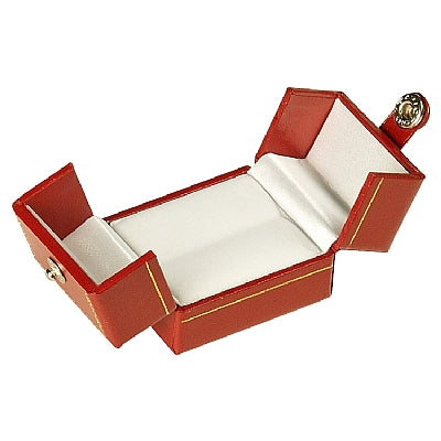 Paper Covered Single Ring Box with Matching Insert