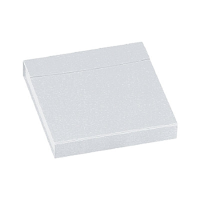 Textured Leatherette Pearl Box with Magnetic Closure and White Insert