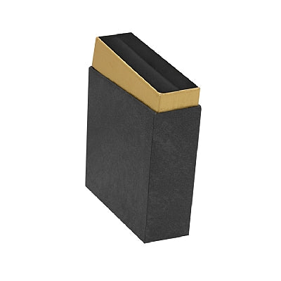 Two-tone Paper Standing Bangle Box with Gold Accent