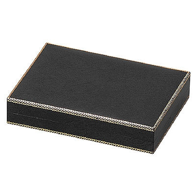 Leatherette Pearl & Necklace Box with Matching Insert and White Window