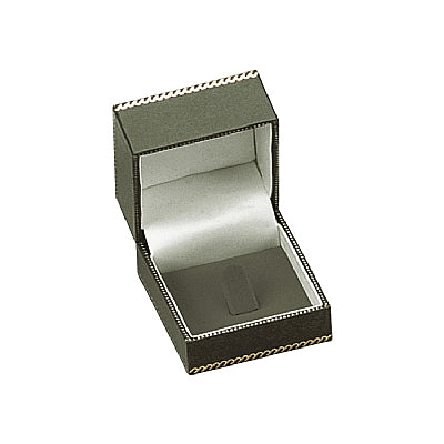 Leatherette Clip For Ring Box with Matching Insert and White Window