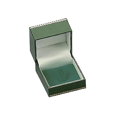 Leatherette Clip For Ring Box with Matching Insert and White Window