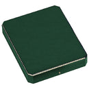 Leatherette Pearl Box with Gold Accent and Matching Insert