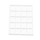 Leatherette Display Holds 20 Pendant - Earring Pads