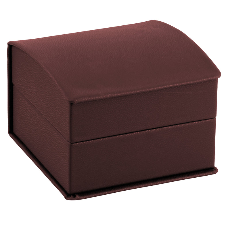 Leatherette Collar Watch Box Leatherette Interior with Matching Ribboned Packer