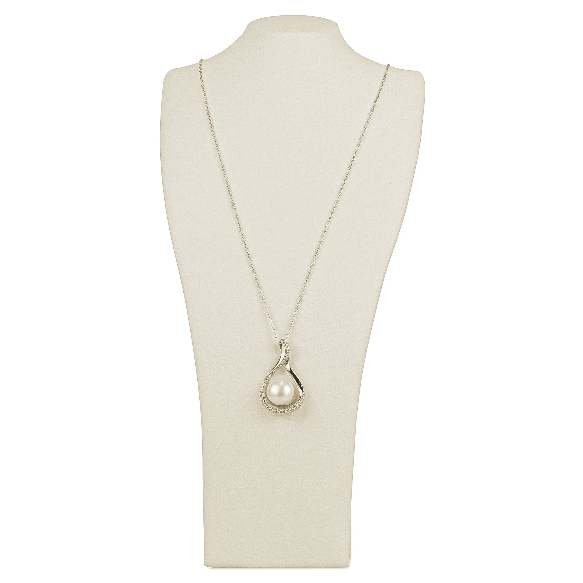 Leatherette Neck Display