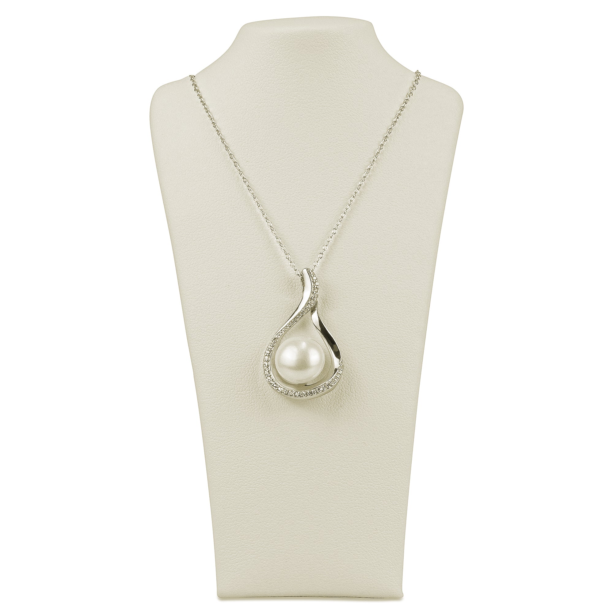 Leatherette Neck Display