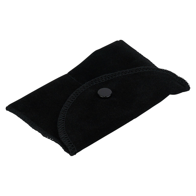 Velour Side-by-Side Pouch with Packer